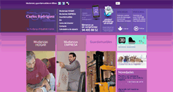 Desktop Screenshot of mudanzascarlosrodriguez.com